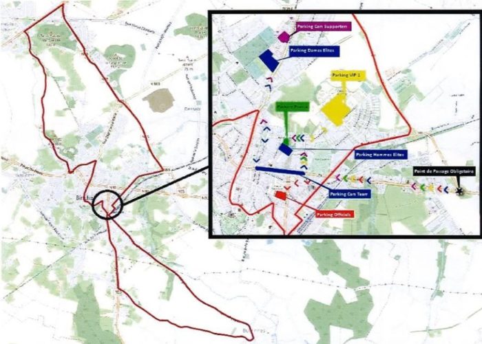 Parcours - Championnats de Belgique de cyclisme sur route 2018