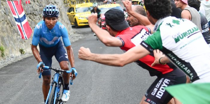 Nairo Quintana - Movistar - Attaque 17e étape Tour de France 2018
