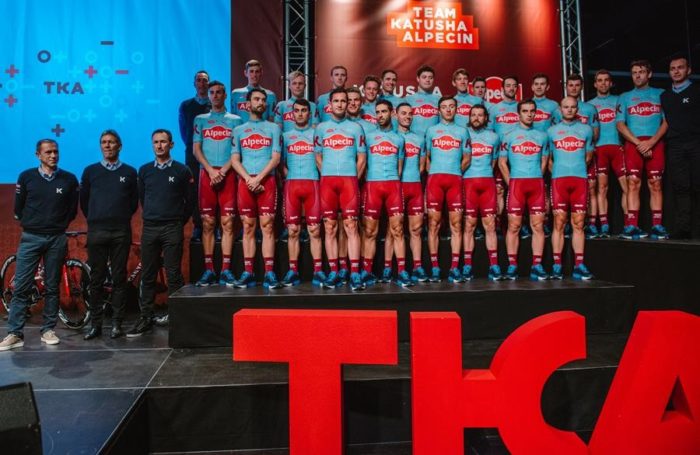 Team Katusha-Alpecin - Présentation équipe - Maillot 2019