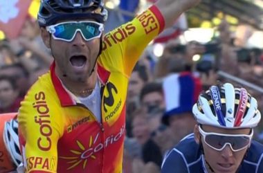 Alejandro Valverde - Champion du monde sur route 2018 - Arrivée