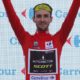 Simon Yates - Maillot rouge Podium - 9e étape Tour d'Espagne 2018