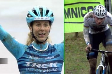 Montage - Jolanda Neff - Mathieu Van der Poel - Cyclo-cross Baal 2019
