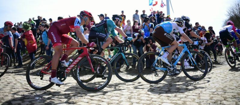 Paris-Roubaix 2018 - Pavés Illustration - ASO Pauline Ballet