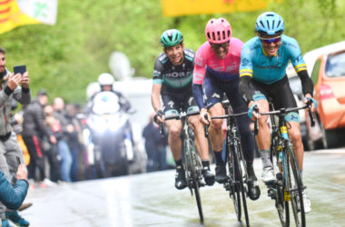 Attaque Côte Roche-aux-Faucons - Davide Formolo Michael Woods Jakob Fuglsang - Liège-Bastogne-Liège 2019 - ASO