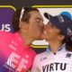 Alberto Bettiol et Marta Bastianelli - Podium Vainqueurs Tour des Flandres 2019