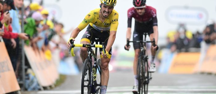 Le Français Julian Alaphilippe (Quick Step) sur la 15e étape du Tour de France, le 21 juillet 2019. - Photo : ASO/Alex Broadway