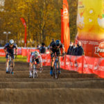 Lars van der Haar mène la poursuite - Cyclo-cross de Louvain 2020 - Alain Vandepontseele