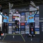 Podium Hommes - Championnats du monde de cyclo-cross 2021 - Alain Vandepontseele