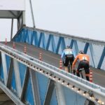 Wout van Aert Mathieu Van der Poel Duel Pont - Championnats du monde de cyclo-cross 2021 - Alain Vandepontseele