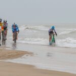 Ondrej Glajza dans l'eau - Championnats du monde de cyclo-cross 2021 - Alain Vandepontseele