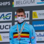 Toon Aerts Podium - Championnats du monde de cyclo-cross 2021 - Alain Vandepontseele
