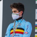 Wout van Aert Podium- Championnats du monde de cyclo-cross 2021 - Alain Vandepontseele