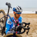 Zdenek Stybar à pied - Championnats du monde de cyclo-cross 2021 - Alain Vandepontseele