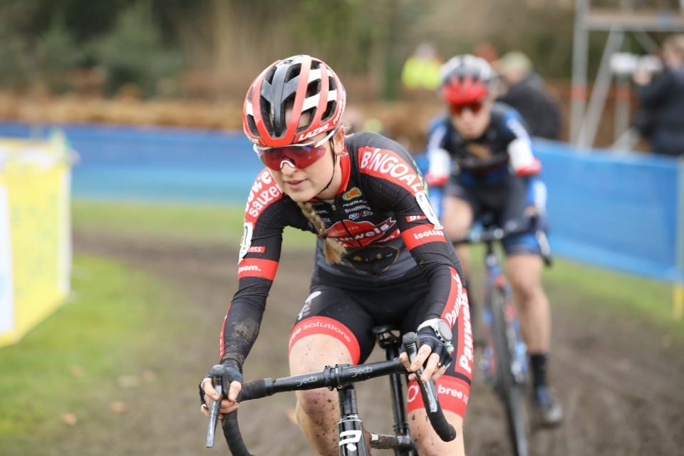 Denise Betsema Poursuite - Cyclo-cross de Loenhout 2021 - Alain Vandepontseele