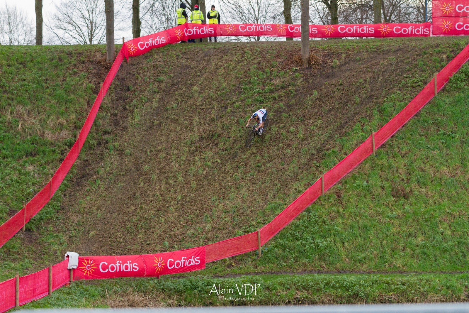 Tom Pidcock Descente - Cyclo-cross de Hulst 2022 - Alain Vandepontseele