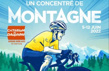 Affiche - Critérium du Dauphiné 2022