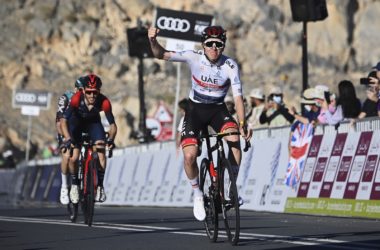 Tadej Pogacar - Vainqueur 4e étape UAE Tour 2022 - RCS Sport La Presse Fabio Ferrari