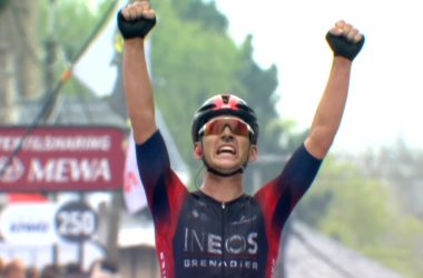 Magnus Sheffield - Vainqueur Flèche Brabançonne 2022 - Capture Sporza