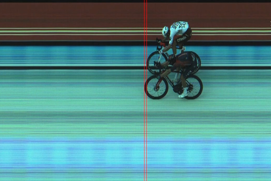 Photo-finish Amstel Gold Race 2022 - Capture Eurosport