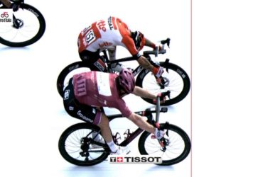 Arnaud Démare Caleb Ewan Photo-Finish - 6e étape Tour d'Italie Giro 2022