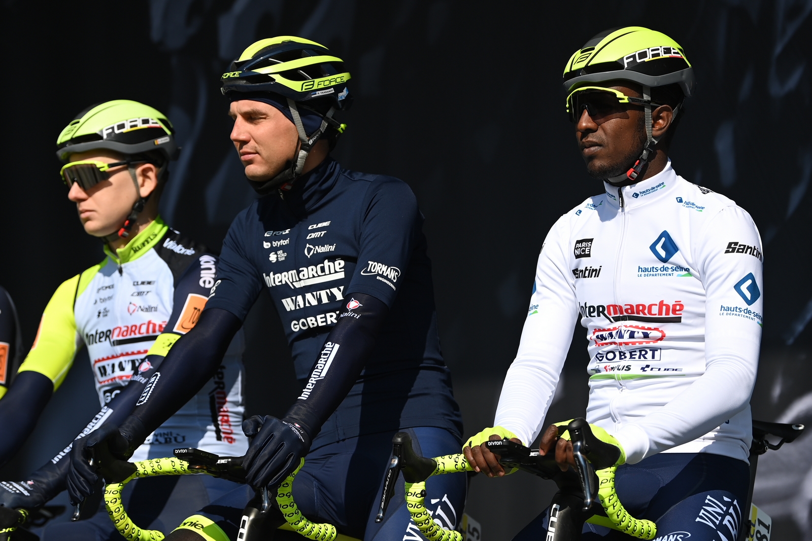 Biniam Girmay Meilleur jeune Paris-Nice 2022 - ASO Alex Broadway