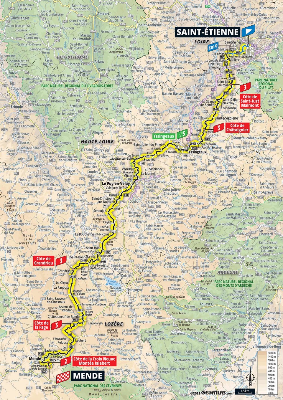 Tour de France 2022 notre présentation complète de la 14e étape