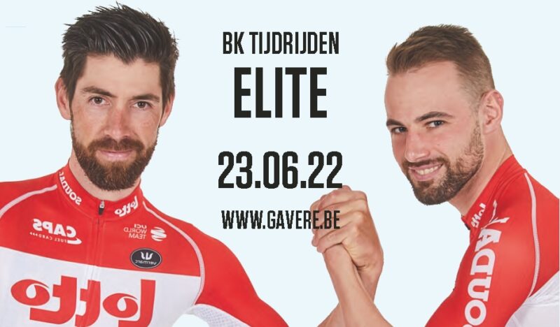 Affiche - Championnat de Belgique Contre-la-montre 2022