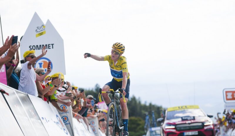 Annemiek Van Vleuten Vainqueure - 8e étape Tour de France Femmes 2022 - ASO Romain Laurent