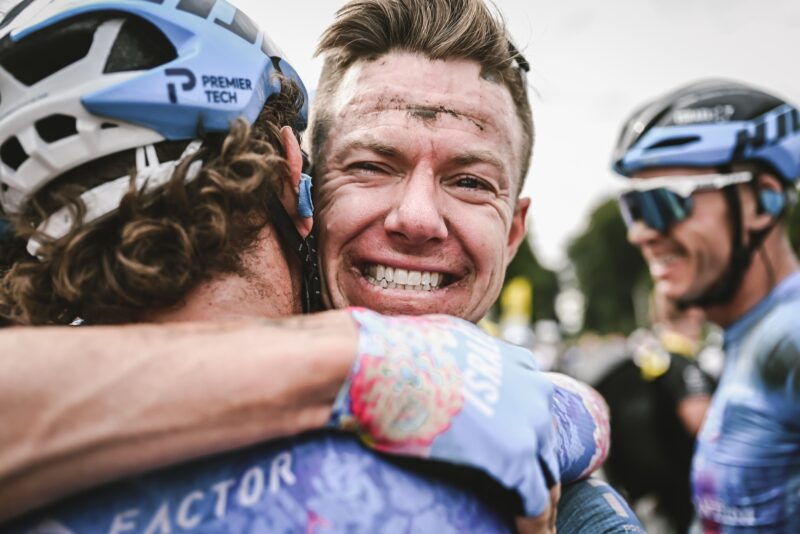 Joie Simon Clarke Vainqueur - 5e étape Tour de France 2022 - ASO Pauline Ballet