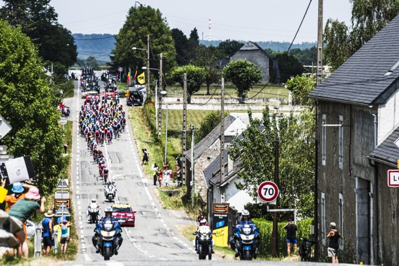 Peloton 17e étape Tour de France 2022 - ASO Charly Lopez