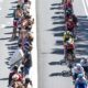 Peloton 5e étape Tour d'Espagne 2022 Public - Unipublic ASO Charly Lopez