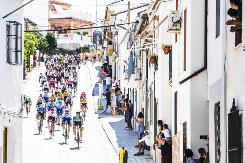 Peloton 13e étape Tour d'Espagne Vuelta 2022 - ASO Unipublic Charly Lopez