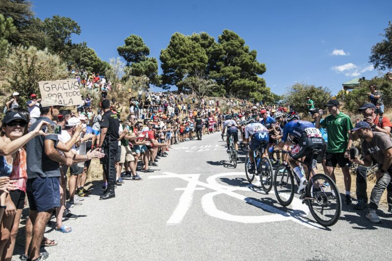 Peloton 15e étape Tour d'Espagne Vuelta 2022 Sierra Nevada - ASO Unipublic Charly Lopez