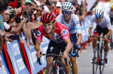 Remco Evenepoel Leader 17e étape - Tour d'Espagne Vuelta 2022 - ASO Unipublic Sprint Cycling Agency Rafa Gomez