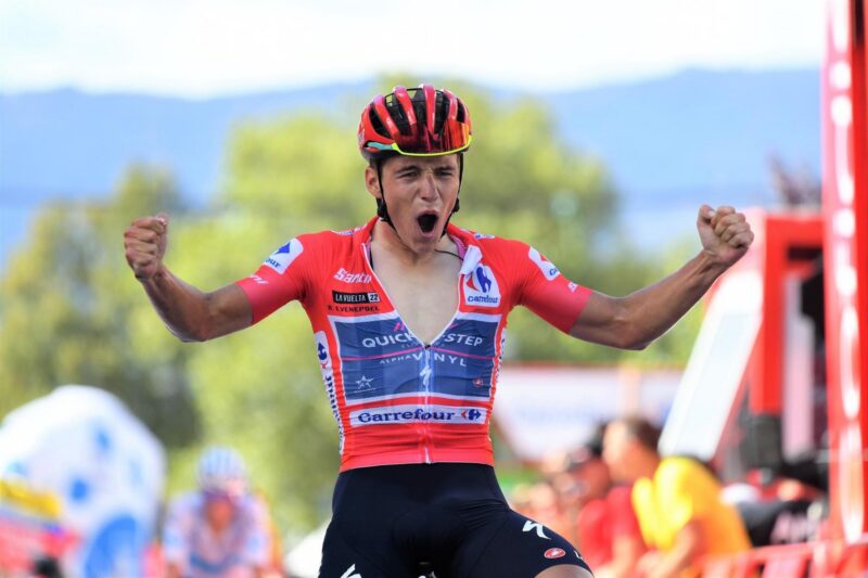 Remco Evenepoel Vainqueur 19e étape - Tour d'Espagne Vuelta 2022 - ASO Unipublic Sprint Cycling Agency Miwa Iijima