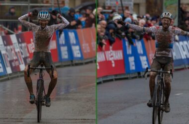 Montage Puck Pieterse Michael Vanthourenhout - Cyclo-cross d'Overijse 2022 - Alain Vandepontseele