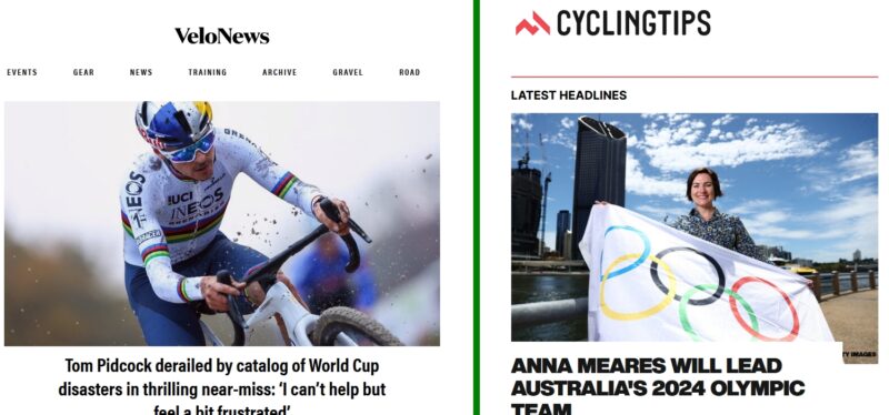 Montage VeloNews Cyclingtips