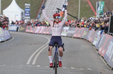 SHirin van Anrooij Championne du monde espoir - Championnats du monde de cyclo-cross Hoogerheide 2023 - Alain Vandepontseele