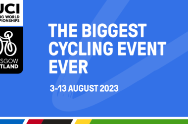 Glasgow 2023 - Affiche Championnats du monde de cyclisme sur route