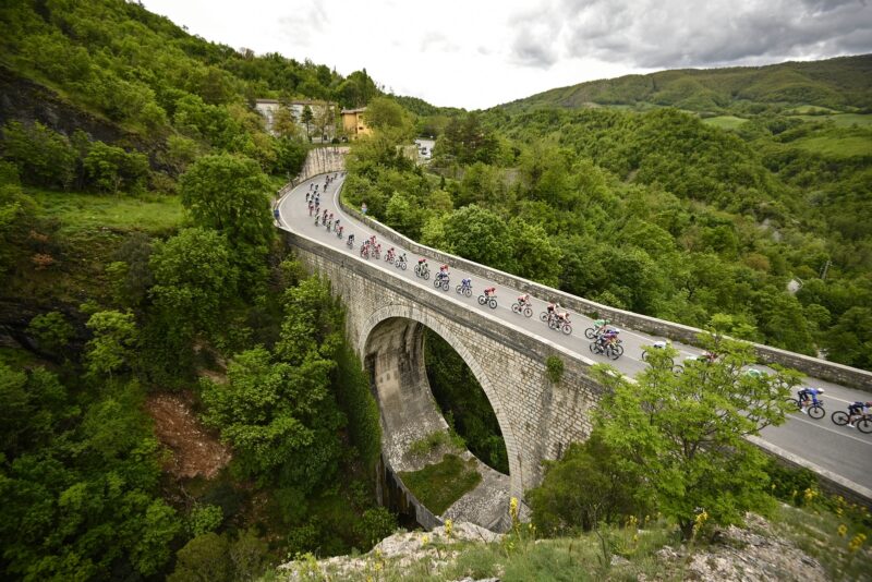 Peloton 8e étape Giro Tour d'Italie 2023 - RCS Sport La Presse Fabio Ferrari