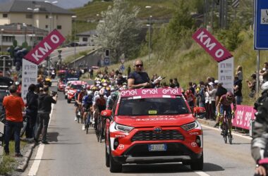Peloton Départ 14e étape Tour d'Italie Giro 2023 - RCS Sport La Presse Fabio Ferrari