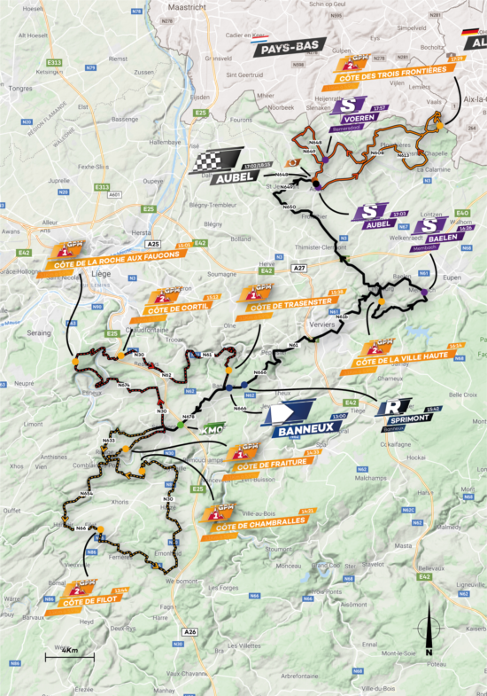 tour de wallonie 2023 parcours 26 juillet