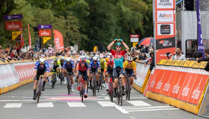 Arnaud De Lie - Vainqueur 2e étape Tour de Wallonie 2023 - Alain Vandepontseele