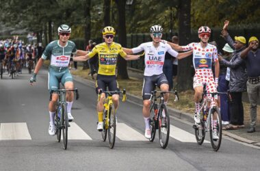 Maillots Tour de France 2023 - Jasper Philipsen Jonas Vingegaard Tadej Pogacar Giulio Ciccone - ASO Pauline Ballet
