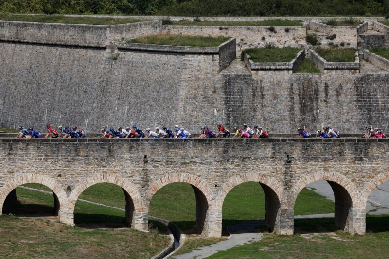 Peloton Départ - 15e étape Tour d'Espagne Vuelta 2023 - ASO Unipublic Sprint Cycling Agency