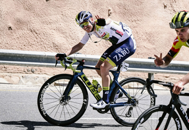 Tom Paquot (Intermarché-Circus-Wanty) lors de la 5e étape du Tour d'Oman, le 15 février 2023 - Photo : ASO/Oman Cycling Association/Pauline Ballet