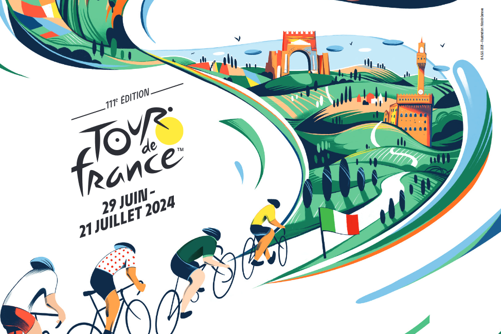 Affiche - Tour de France 2024