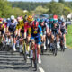 Le peloton sur les routes de Paris-Tours, le 8 octobre 2023 - Photo : ASO/Gautier Demouveaux