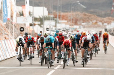 Le Belge Amaury Capiot (Arkéa-B&B Hôtels) gagne au sprint la 4e étape du Tour d'Oman 2024 - Photo : ASO/Oman Cycling Association/Thomas Maheux
