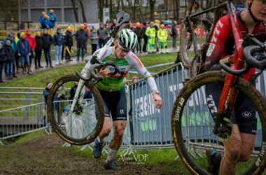 Marion Norbert-Riberolle lors du cyclo-cross de Bruxelles 2024. - Photo : Alain Vandepontseele/Alain VDP Photography